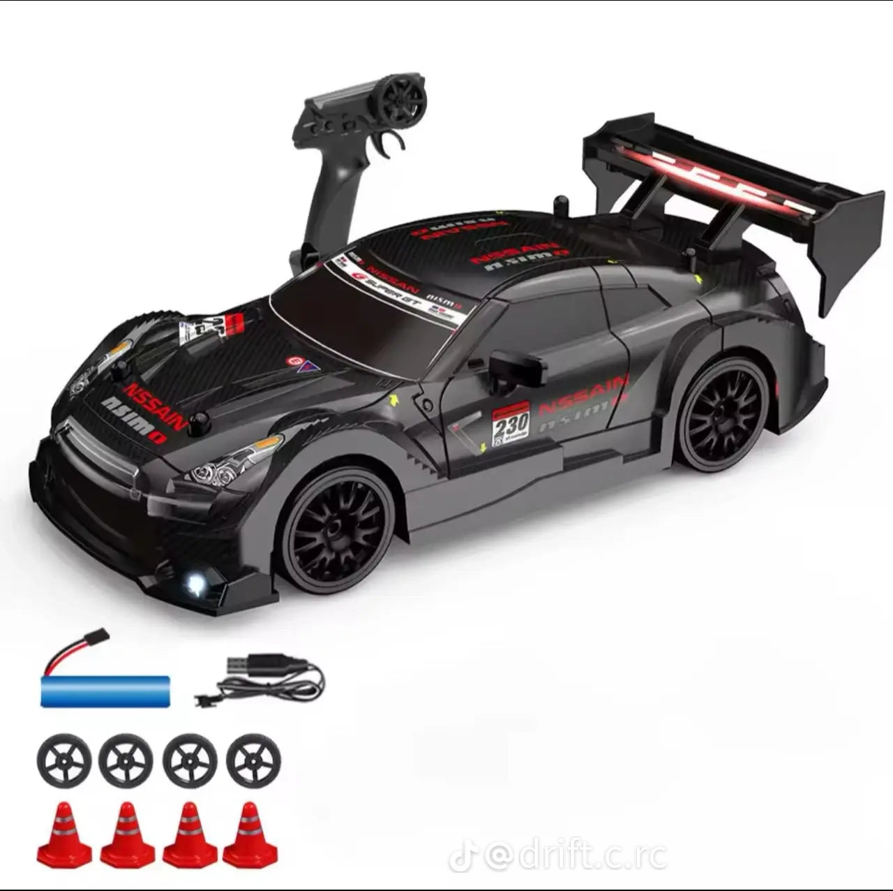 Carro Control Remoto Gt Drift Car Rc 4wd