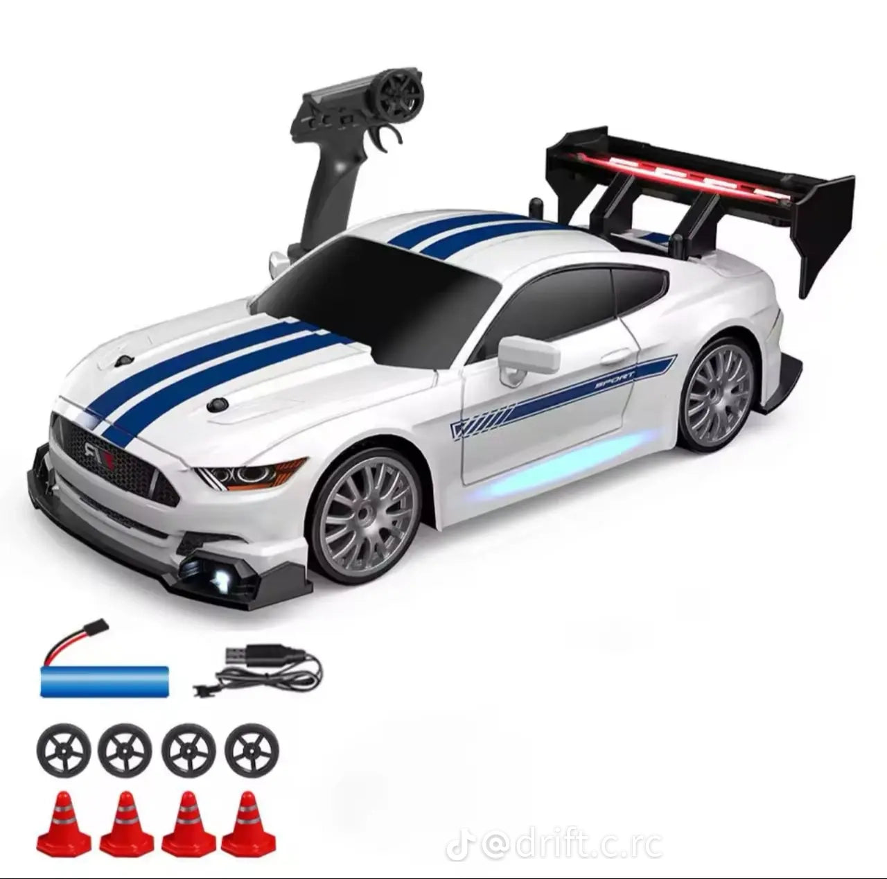 Carro Control Remoto Gt Drift Car Rc 4wd
