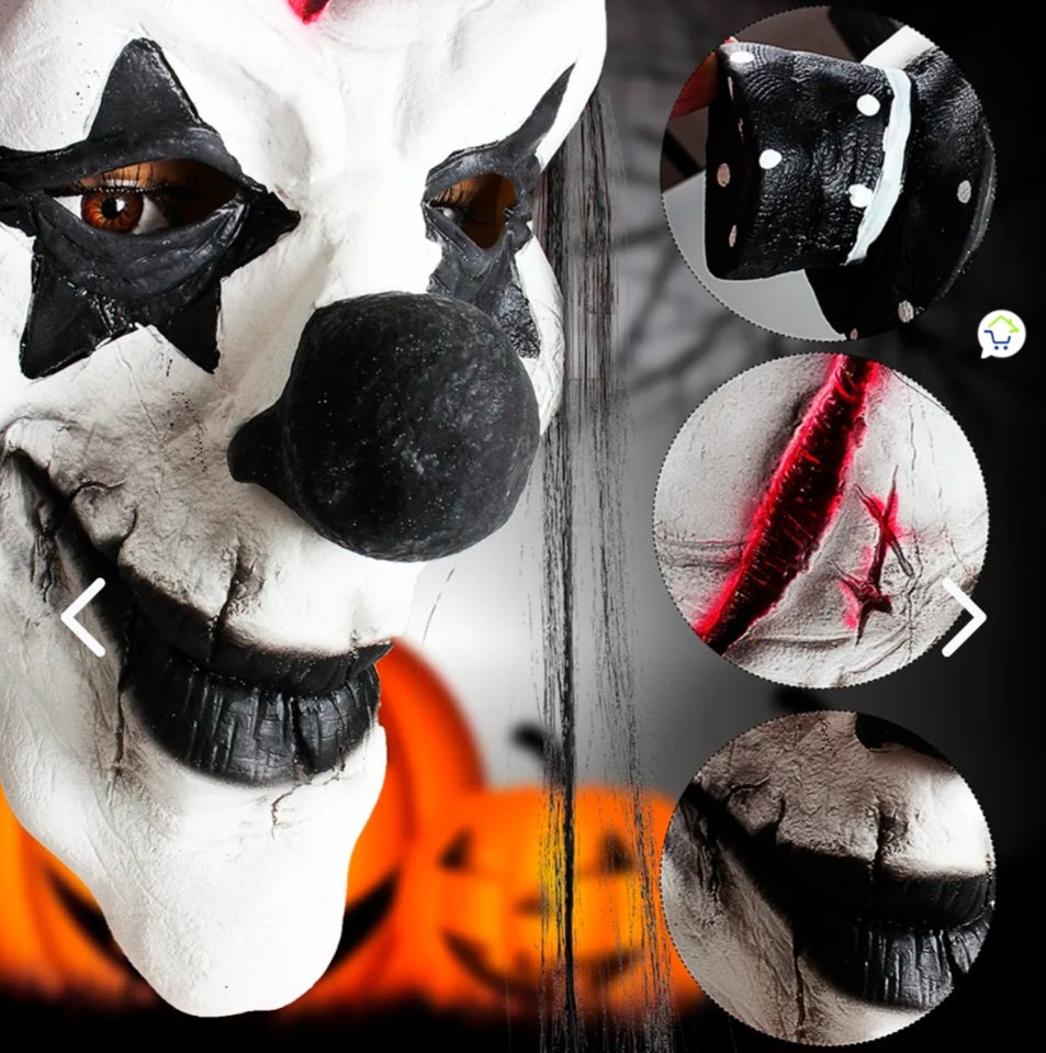 Mascara De Payaso Asesino Latex OF-628