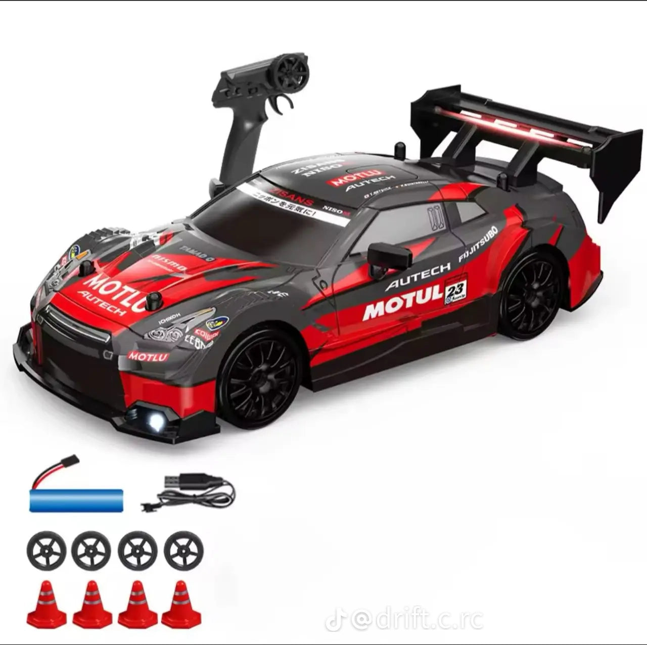 Carro Control Remoto Gt Drift Car Rc 4wd